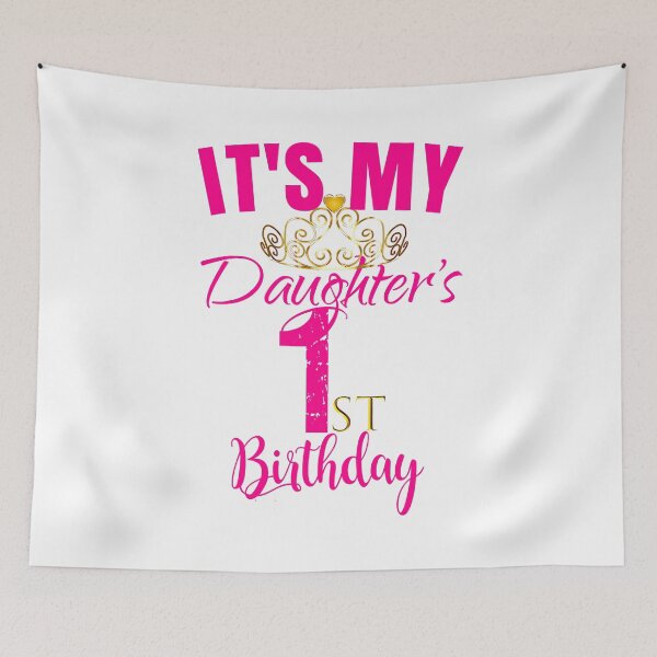 Item preview, Its My Daughters 1st Birthday Party Outfit Gift designed and sold by PameGraha.