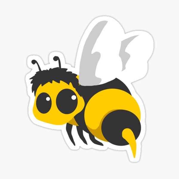 Cute Bumble Bee Sticker