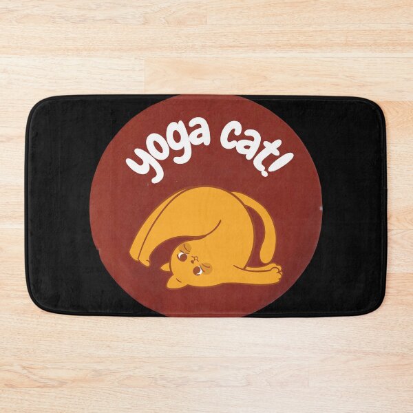 Item preview, yoga cat designed and sold by Souzian.