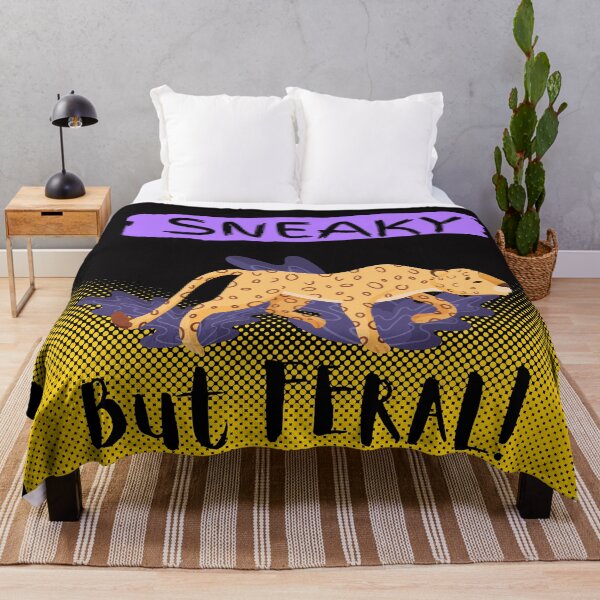 Item preview, Sneaky But Feral, I Am Feral As A Cheetah, designed and sold by SolSel ⭐⭐⭐⭐⭐.