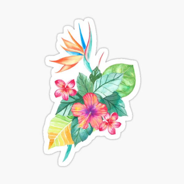 Item preview, Tropical Watercolour Pattern designed and sold by Joey27.