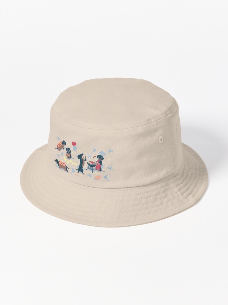 Dog Bucket Hat - Lemonade