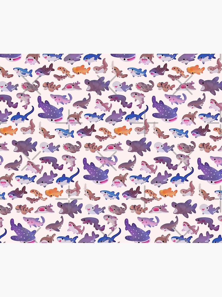 Shark day - pastel by pikaole