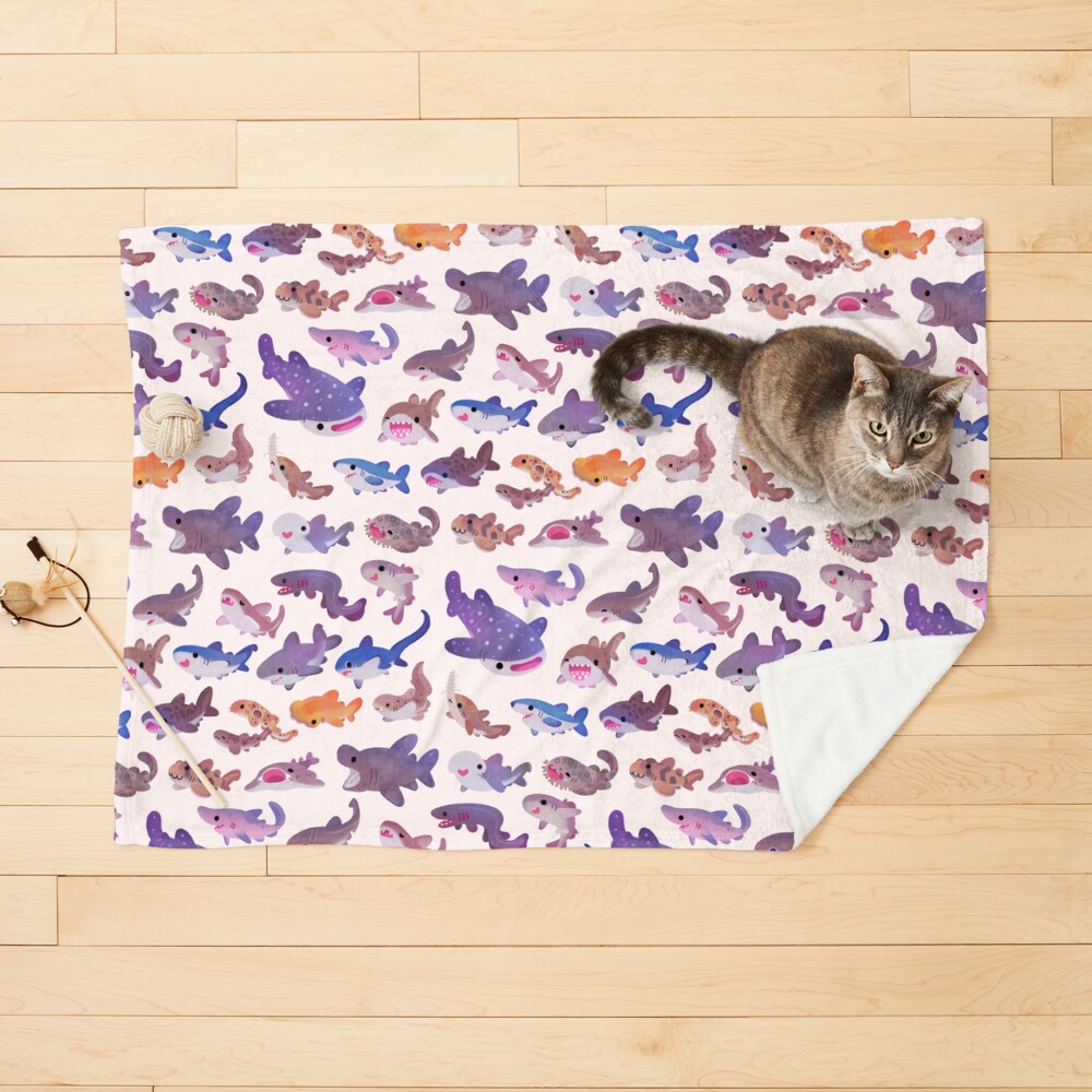 Vista previa del artículo con la obra «Manta para mascotas», diseñado y vendido por pikaole.