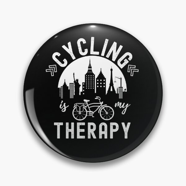 Artikelvorschau, Radfahren ist meine Therapie (Geschenk für Fahrradliebhaber oder Fahrradliebhaber) entworfen und verkauft von i-longmanshop.
