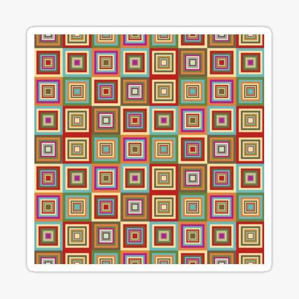 Simple Tribal Ethnic Geometric Art Sticker