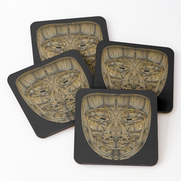 Item preview, Gold Buddha Face   designed and sold by hockeng.