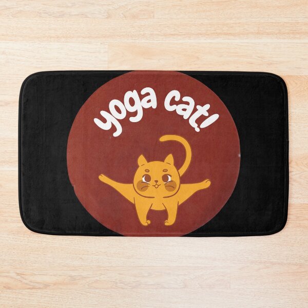 Item preview, yoga cat designed and sold by Souzian.