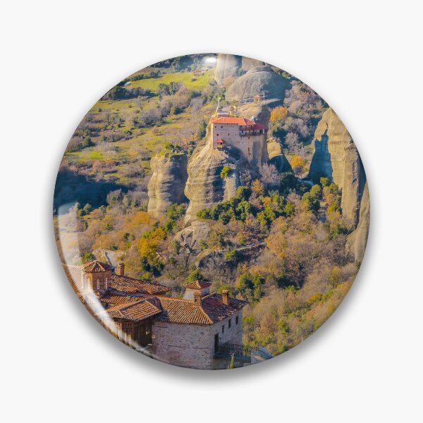 Item preview, Meteora Monasteries, Tesalia, Greece designed and sold by DFLC Prints.