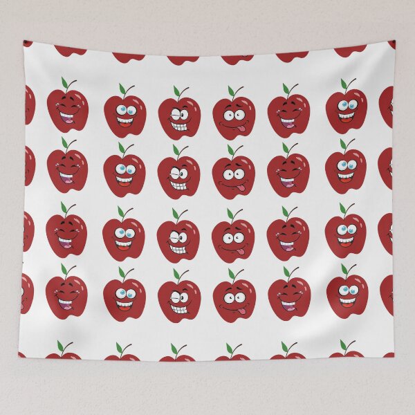 Item preview, apple funny pattern designed and sold by selfesteeem.