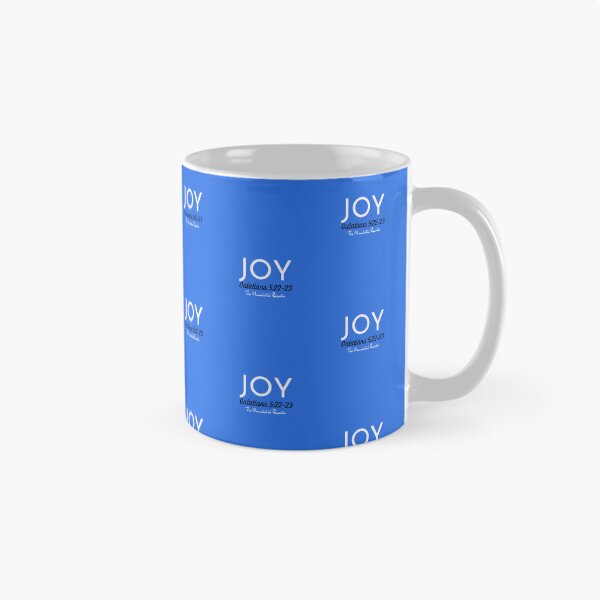 Item preview, The Fruit of The Spirit Joy - Blue and White designed and sold by TheReporter1.