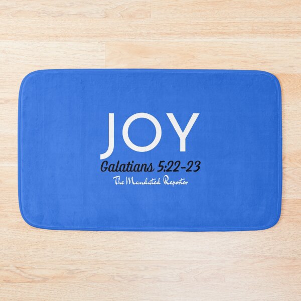 Item preview, The Fruit of The Spirit Joy - Blue and White designed and sold by TheReporter1.