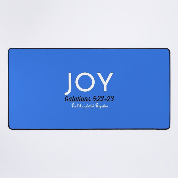 Item preview, The Fruit of The Spirit Joy - Blue and White designed and sold by TheReporter1.