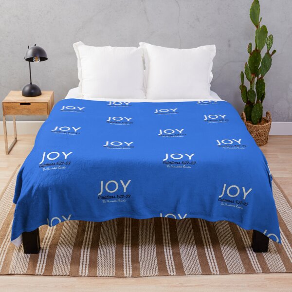 Item preview, The Fruit of The Spirit Joy - Blue and White designed and sold by TheReporter1.