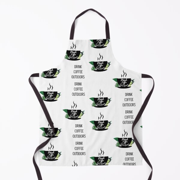 Item preview, Drink Coffee Outdoors designed and sold by theredsharp.