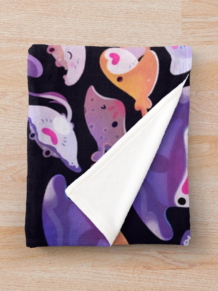 Imagen 3 de 6, Manta con la obra rayo día 1, diseñada y vendida por pikaole.