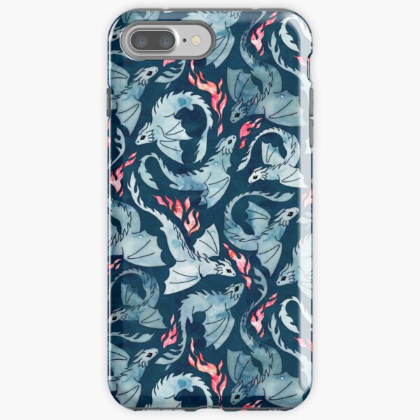 Item preview, Dragon fire dark blue designed and sold by adenaJ.