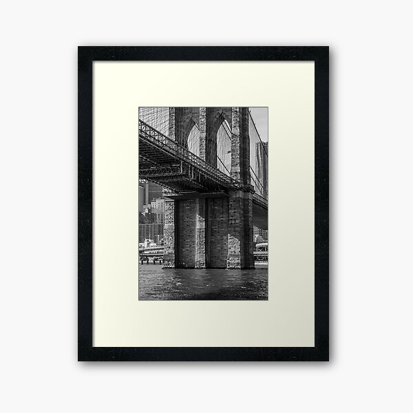 Brooklyn Bridge Framed Art Print