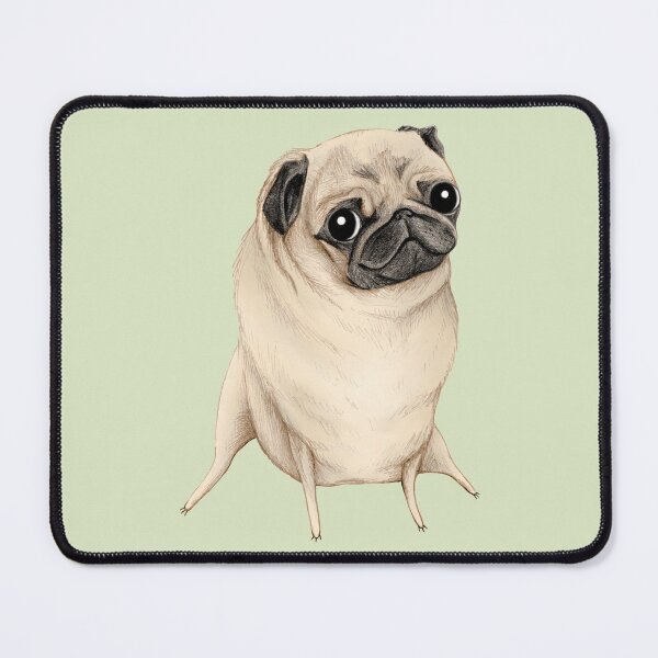 Item preview, Sweet Fawn Pug designed and sold by SophieCorrigan.