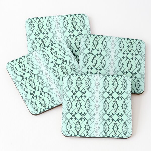 Item preview, Aqua Baroque designed and sold by StudioBoomBoom.