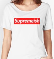Supremeish Parody Women's Relaxed Fit T-Shirt