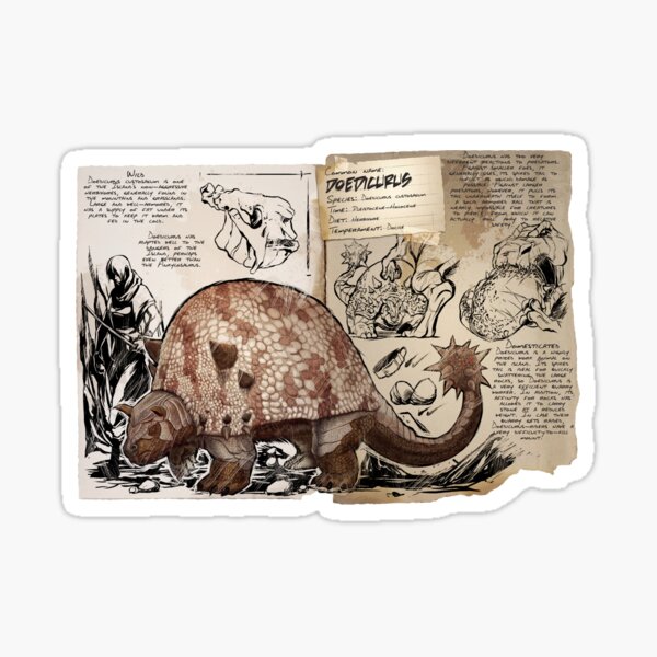 Item preview, ARK: Survival Evolved Doedicurus designed and sold by reanimation1801.
