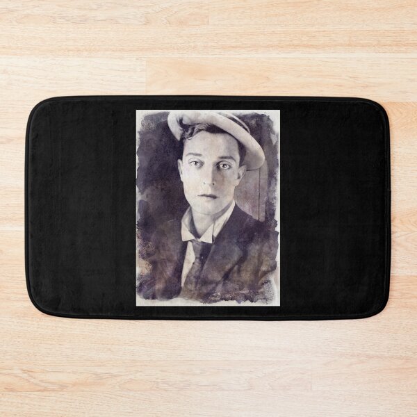 Item preview, Mens Funny Watercolor Buster Keaton Vintage Gift For Music Fans designed and sold by Yelvertanner395.