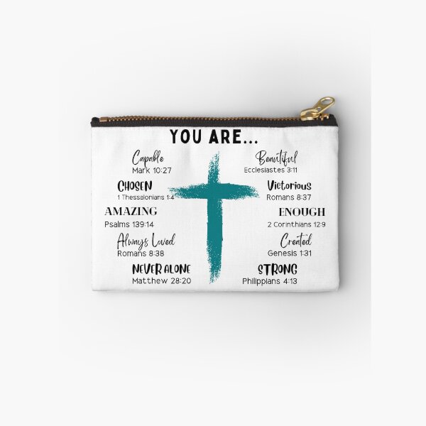 Item preview, You Are Scripture (teal) designed and sold by Wordsofjoy.