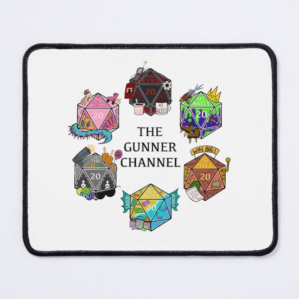 Item preview, Gunner Channel Dice Set designed and sold by citrinecreates.