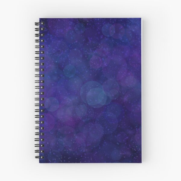 Item preview, Dark blue and purple glitter bokeh abstract designed and sold by DanaAndTheBooks.