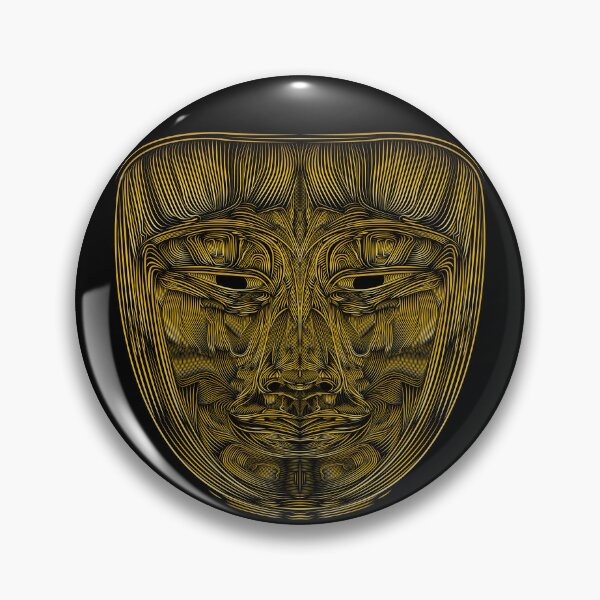 Item preview, Golden Buddha Face   designed and sold by hockeng.
