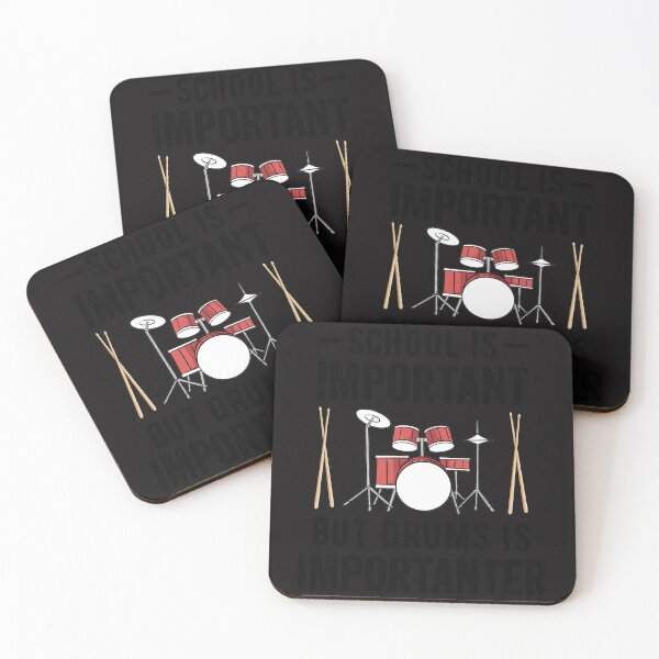 Item preview, School Is Important But Drums Is Importanter Funny designed and sold by dbreeze10.