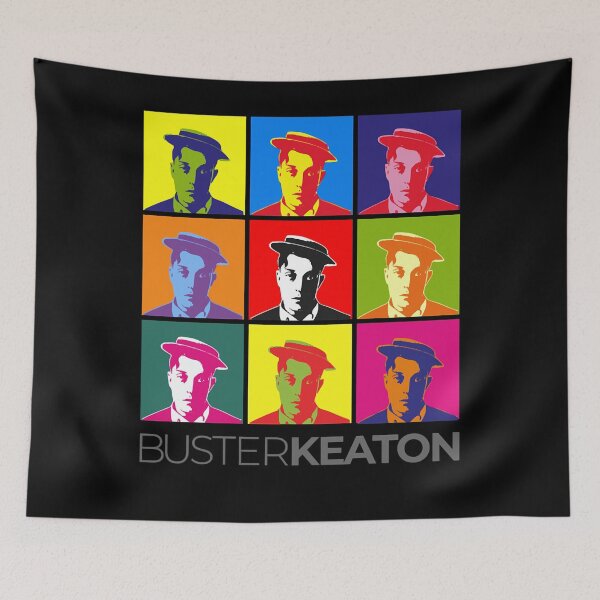Item preview, Special Present Buster Keaton Pop-Art Portrait Poster Women Who Lovee designed and sold by Yelvertanner395.