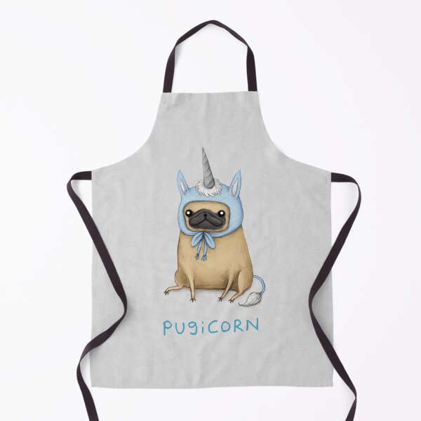 Item preview, Pugicorn - Fawn designed and sold by SophieCorrigan.