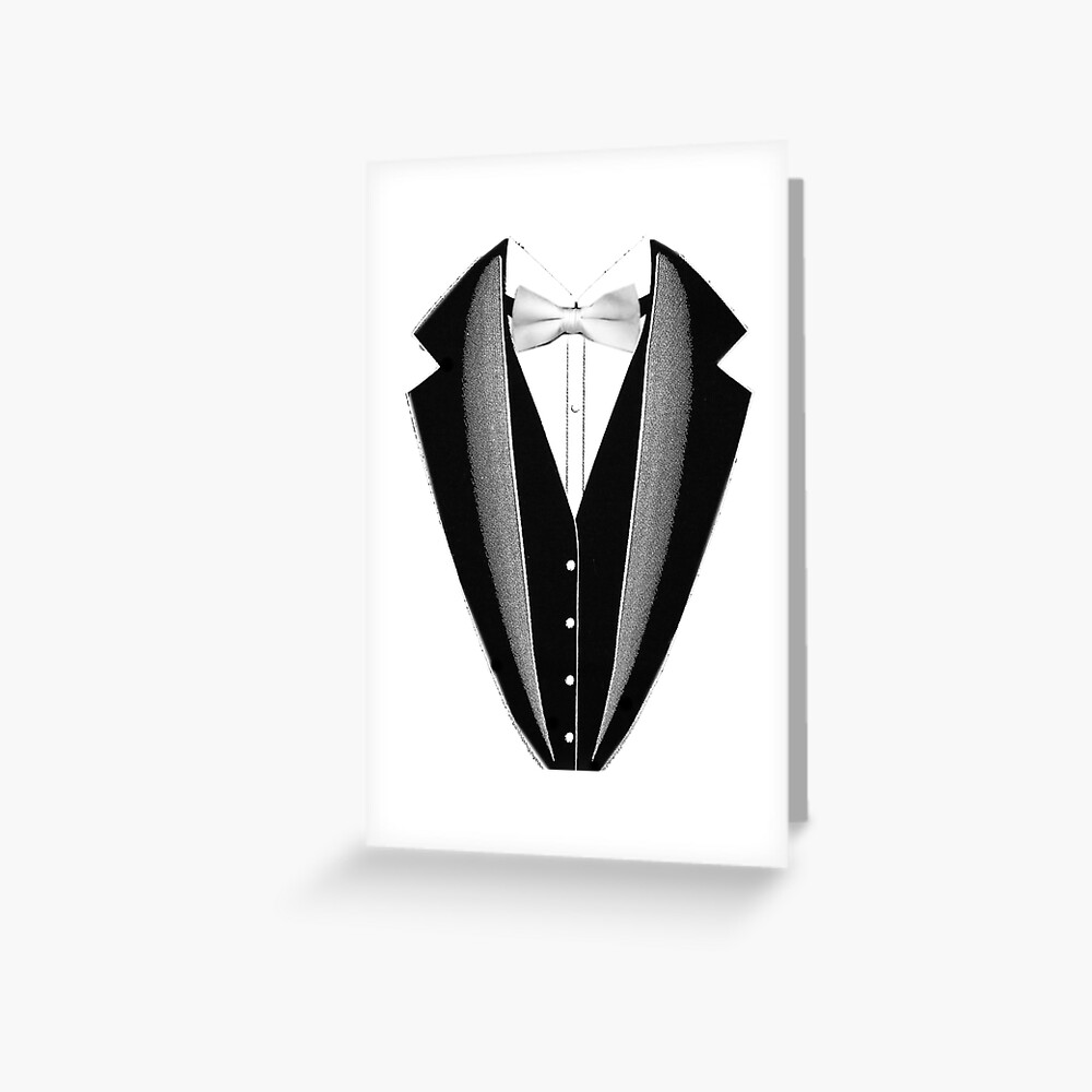 Magic Tuxedo, Funny tux Greeting Card for Sale by ZOBBI