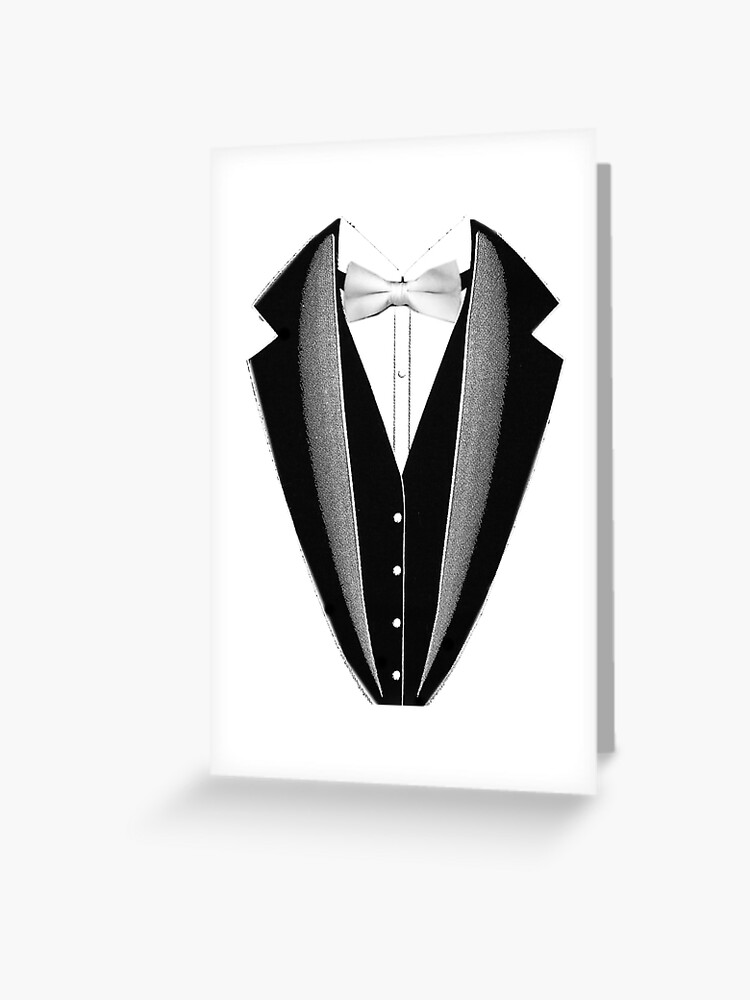 Tux Tee Greeting Card for Sale by kellabell9