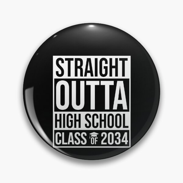 Item preview, Straight Outta High School Class Of 2034 Shirt, High School Graduation Shirt, Senior 2034 Shirt, 2034 Graduation Shirt, Gift For Graduate designed and sold by aymob.