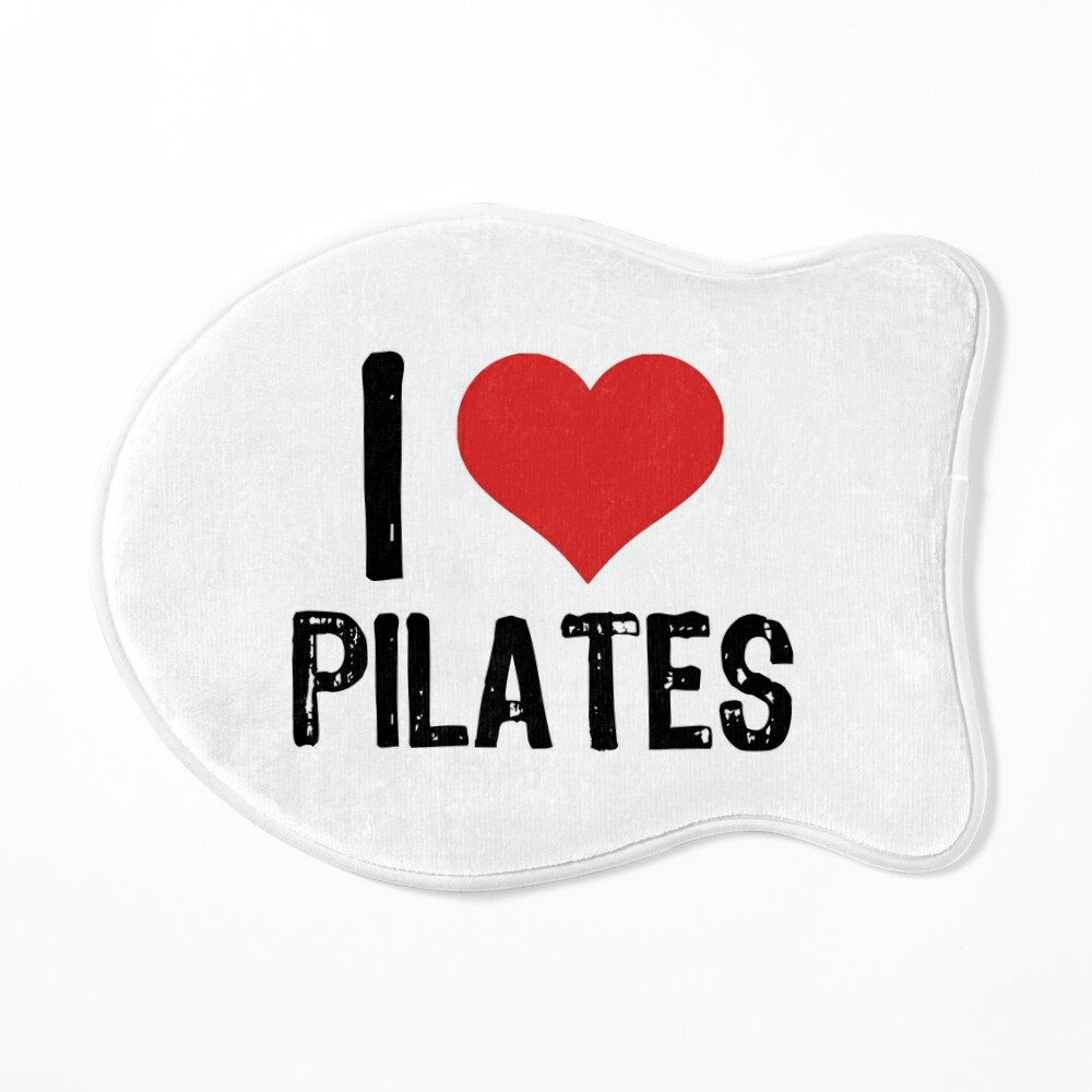 Placa decorativa - I love pilates