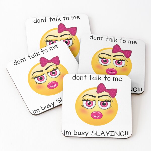 Item preview, dont talk to me im busy SLAYING!!! designed and sold by IMakeZeroSense.