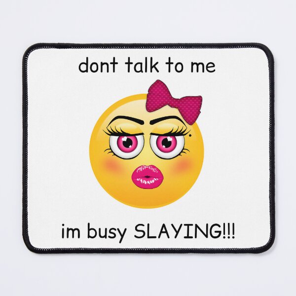 Item preview, dont talk to me im busy SLAYING!!! designed and sold by IMakeZeroSense.