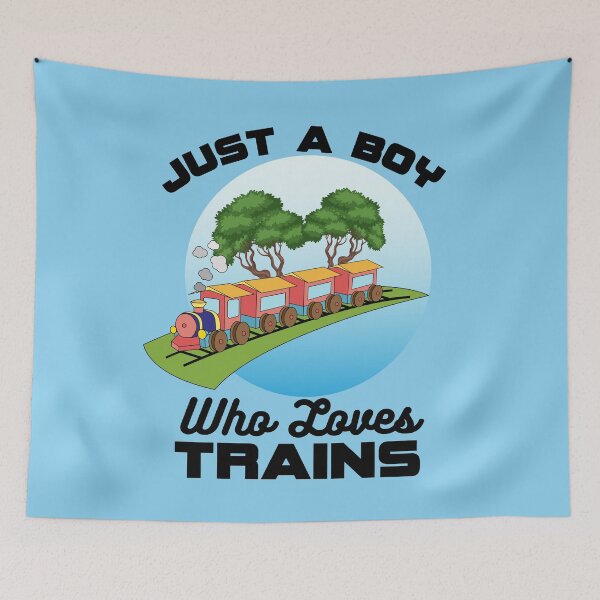 Item preview, Trains for Boys or Toddlers Just A Boy Who Loves Trains designed and sold by elvisg03.