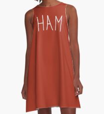 Ham : To Kill A Mockingbird Literally Scout Halloween Costume A-Line Dress