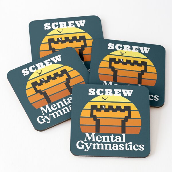 Item preview, Screw Mental Gymnastics   designed and sold by Matryoshkaxcv.