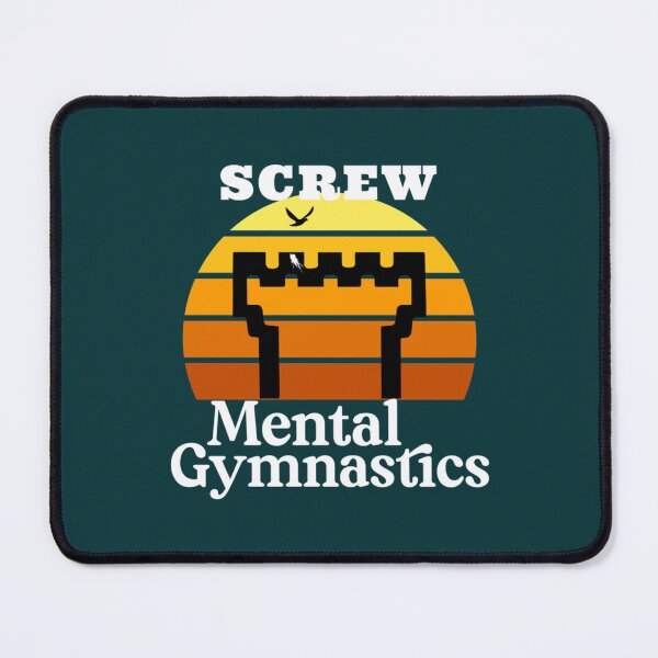 Item preview, Screw Mental Gymnastics designed and sold by Matryoshkaxcv.