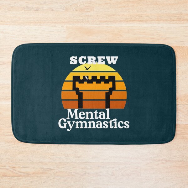 Item preview, Screw Mental Gymnastics   designed and sold by Matryoshkaxcv.