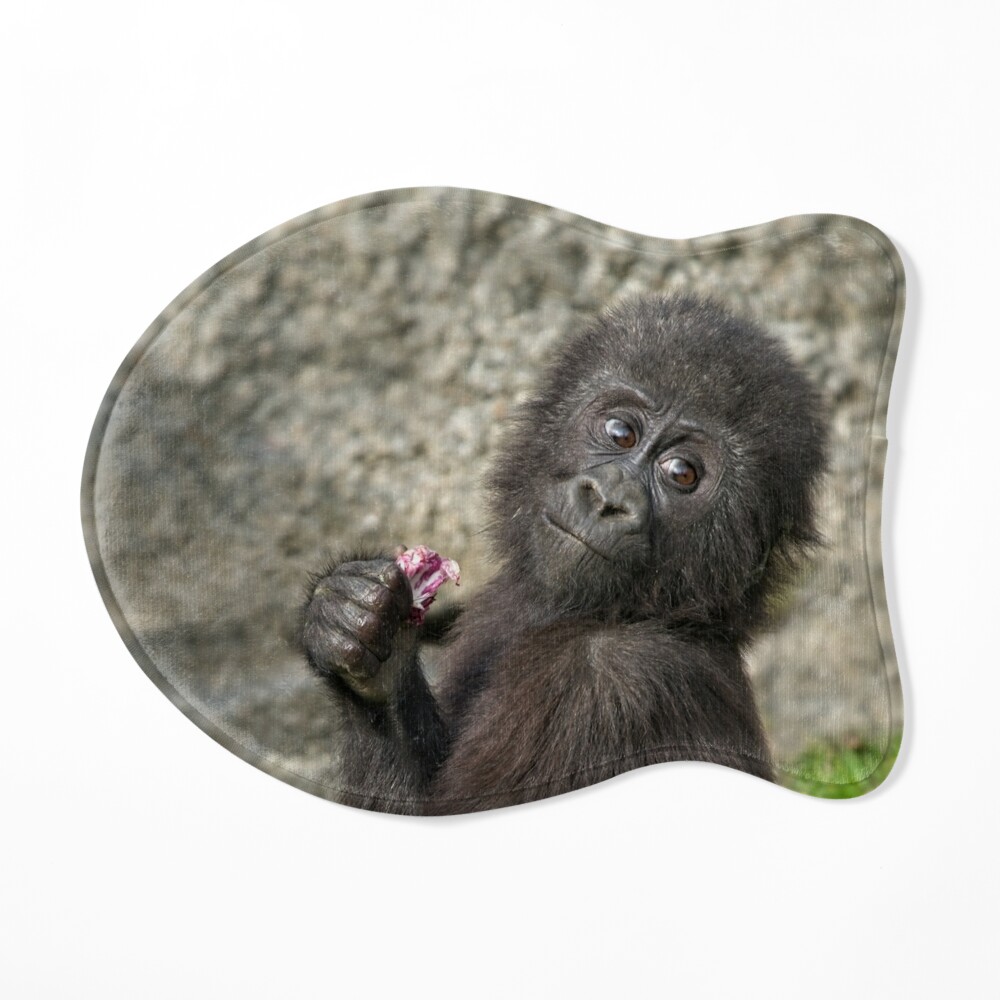 Cute Baby Gorilla Shower Curtain for Sale by rawshutterbug