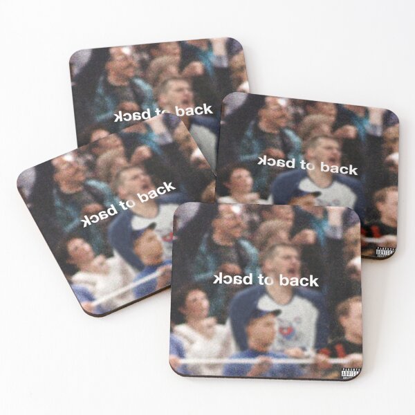Item preview, Nikola Jokic back to back MVP  designed and sold by SaucyMayo.