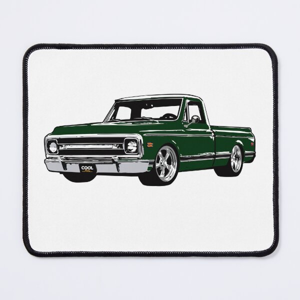 Item preview, Deep Green 60s Lowered C Truck designed and sold by CoolRide.