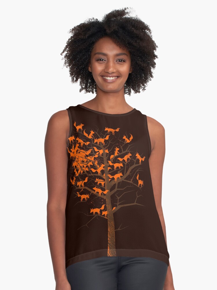 Vista previa del artículo con la obra «Blusa sin mangas», diseñado y vendido por 38Sunsets.