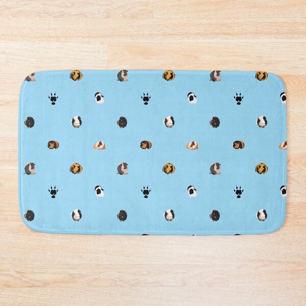 Item preview, Cute Guinea Pig Breeds Pattern designed and sold by Eldridge Guinea Pigs.